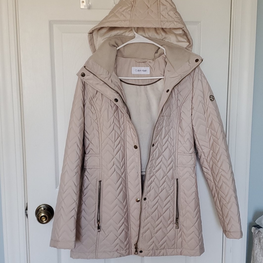 Calvin Klein quilted jacket, size Small